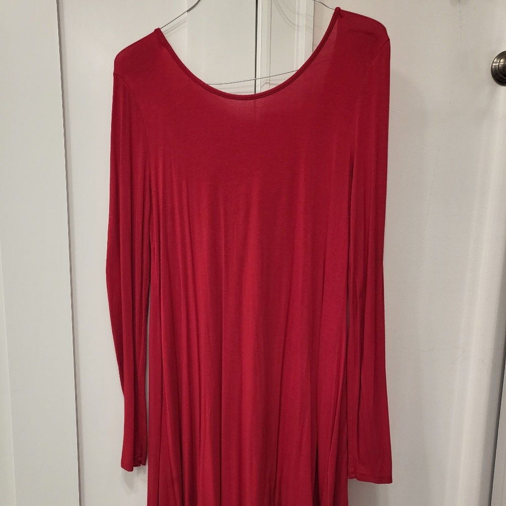 Red Dress with a Glitter bow!